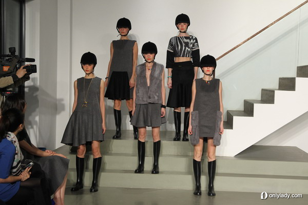 马术主题JUDY HUA2014时装发布会