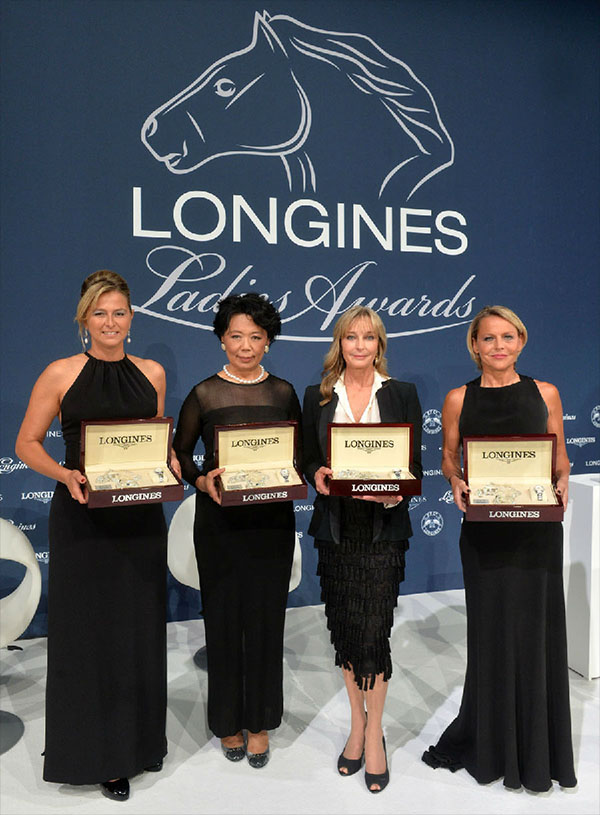 多美马术李晶女士获2014浪琴女士大奖