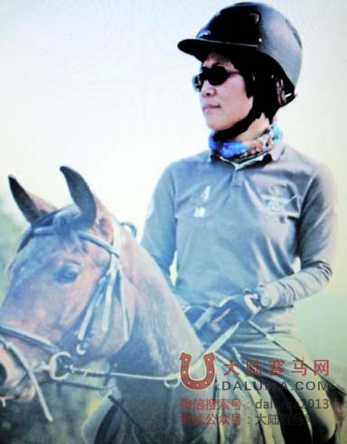 南京女白领爱骑马6万买1匹 曾任08奥运技术官员