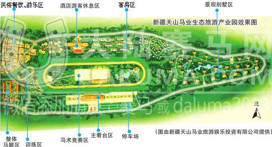 乌鲁木齐将投资1.2亿建设当地最大赛马场