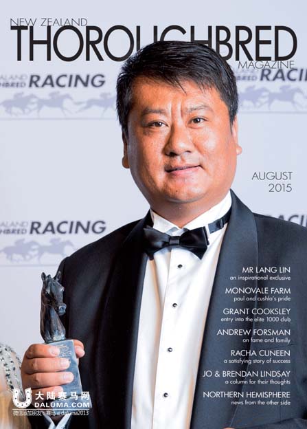 中国大陆马主首次登上海外纯血马杂志封面 大陆赛马网.jpg