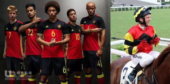 赛马场与足球场趣味撞衫 它们是球衣也是赛马彩衣!2_副本.jpg