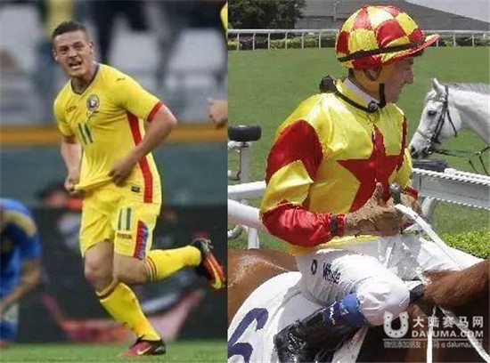赛马场与足球场趣味撞衫 它们是球衣也是赛马彩衣!4_副本.jpg