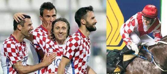 赛马场与足球场趣味撞衫 它们是球衣也是赛马彩衣!5_副本.jpg