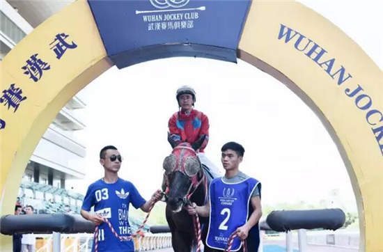 武汉“一带一路”主题赛马日:“天意、绿茵天地、东兴精神”各摘一冠4.jpg