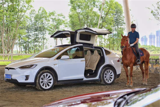 “勇于创新·敢于挑战” 特斯拉马术体验日麓湖礼献
