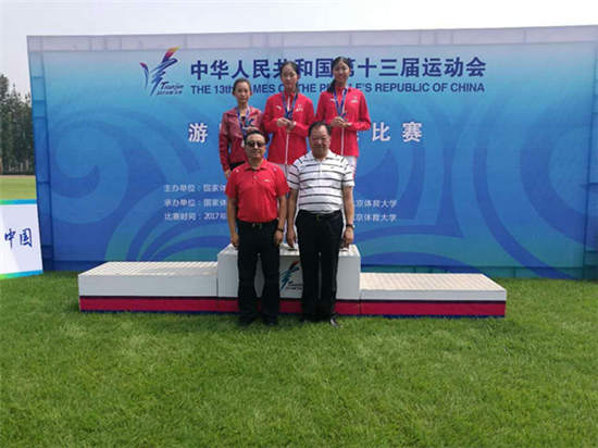 第十三届全运会马术运动员游跑两项全能比赛 内蒙古队收获颇丰