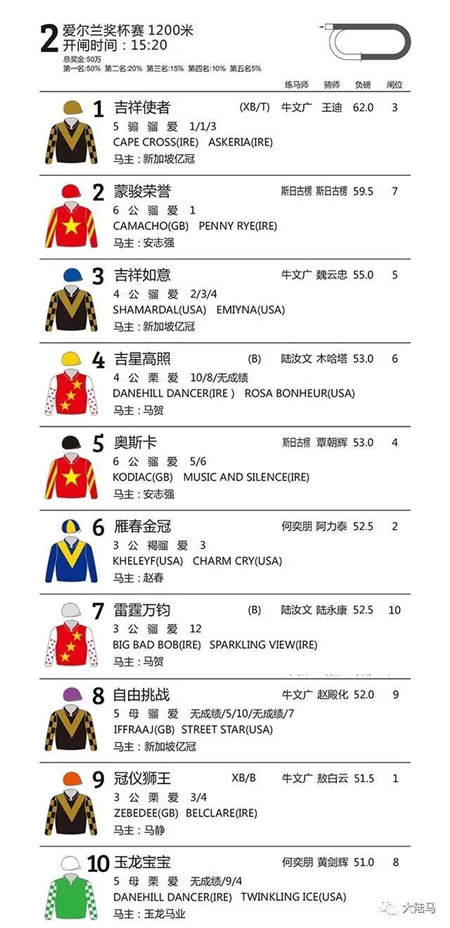 单场50万奖金，下午边看直播边竞猜玉龙国际赛马公开赛！