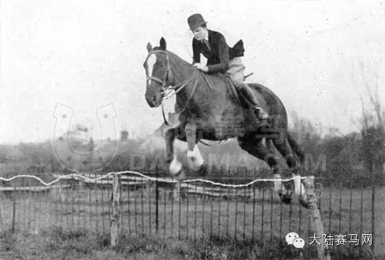 骑马跃过凸起的铁栅栏-大陆赛马网.jpg