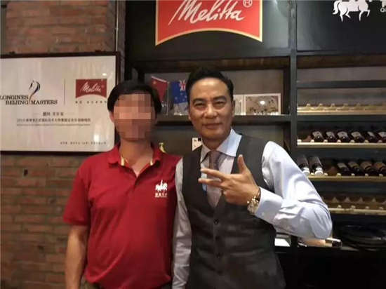 香港明星任达华现身多美国际马术中心