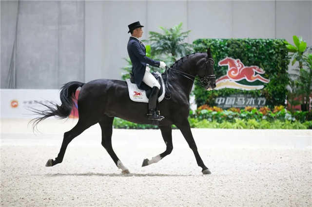 2020中国马术盛装舞步冠军杯赛季军骑手林梓濠：马术是我生活的一部分
