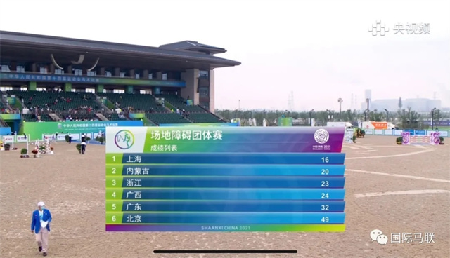 陕西全运会场地障碍团体赛:上海队夺冠 内蒙古队和浙江队分获亚军和季军 (2).jpg