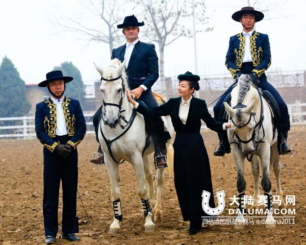 西班牙古典马术魅力表演在京举行 西皇家马业联合司马