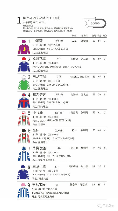 玉龙马业,国产马赛事,玉龙公开赛,赛马,马术,玉龙赛马 (1).jpg