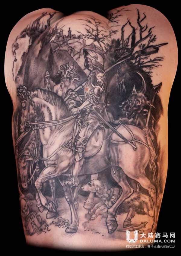 马纹身！听起来酷炫拽，可惜是隔壁村的强子纹的（组图）