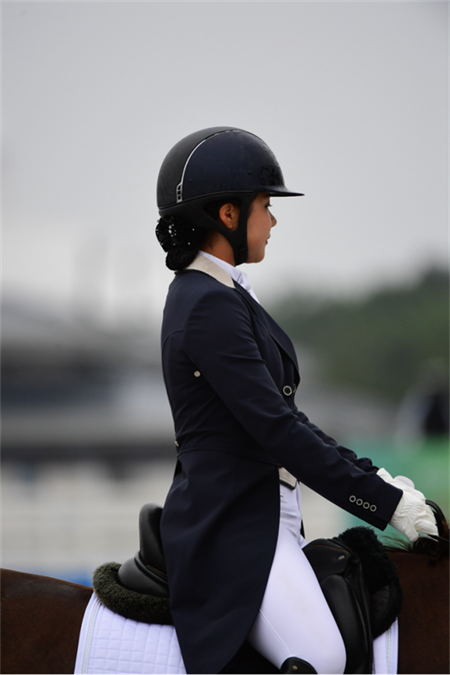 00后女骑手登全运会马术舞台,助家乡陕西实现零突破 大陆马 (4).png