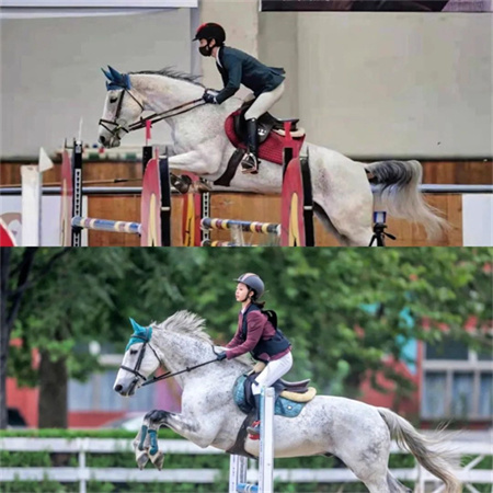 CKUR高二骑手杨慕茜:马术和学业我都要!大陆马 (7).jpg