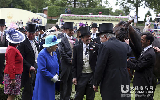 2016皇家阿斯科特赛马会第5日全记录:女王赛马夺冠 (1).jpg
