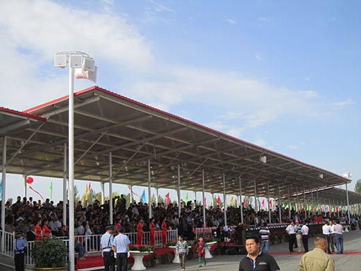 DESFINE音响成功应用于新疆伊犁赛马场 