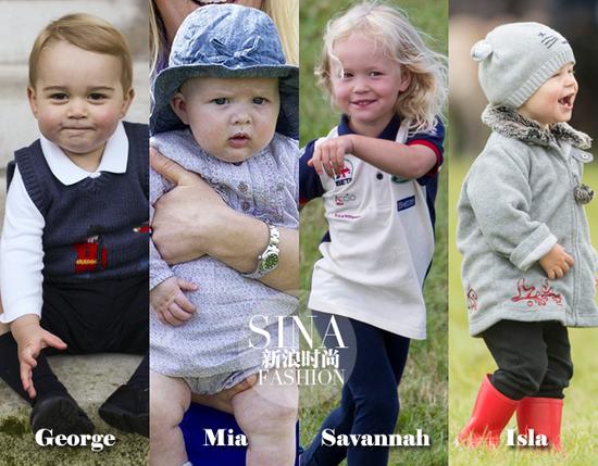 伊丽莎白女王的4个曾孙 大陆赛马网