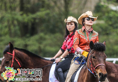 重庆首届马术节举行 今年将打造全国马术障碍赛