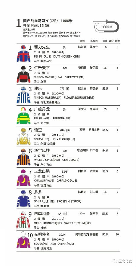 马闻早报丨东京奥运会马术官方宣传片发布,大陆马直播玉龙第11赛马日 (9).jpg