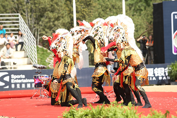 2014国际马联场地障碍世界杯中国联赛正式开幕 大陆赛马网