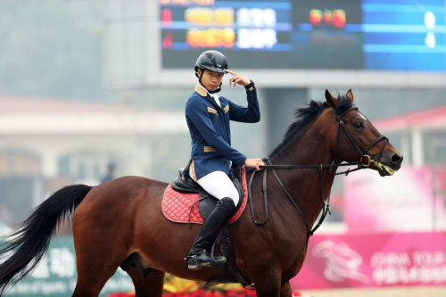 2014中国马术巡回赛北京站青少年及马主骑手介绍 李耀峰