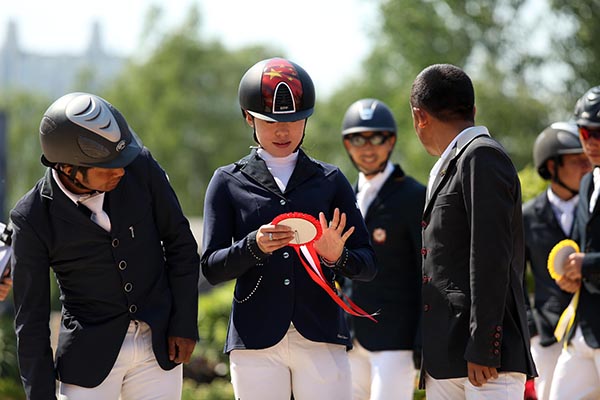 马术世界杯第二站世界杯资格赛韩壮壮再次夺冠 大陆赛马网