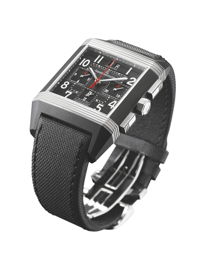 积家Reverso Squadra双时区计时翻转腕