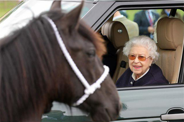 英国女王现身皇家温莎马展 大陆马 (1).png
